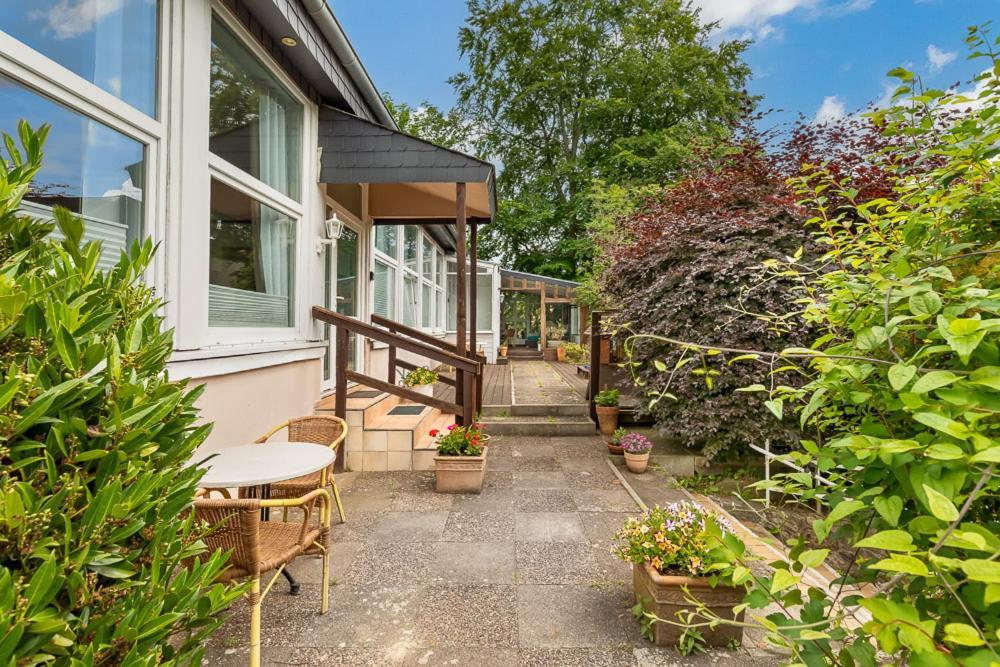 Ferienwohnung Am Schlosspark Глюксбург Екстер'єр фото